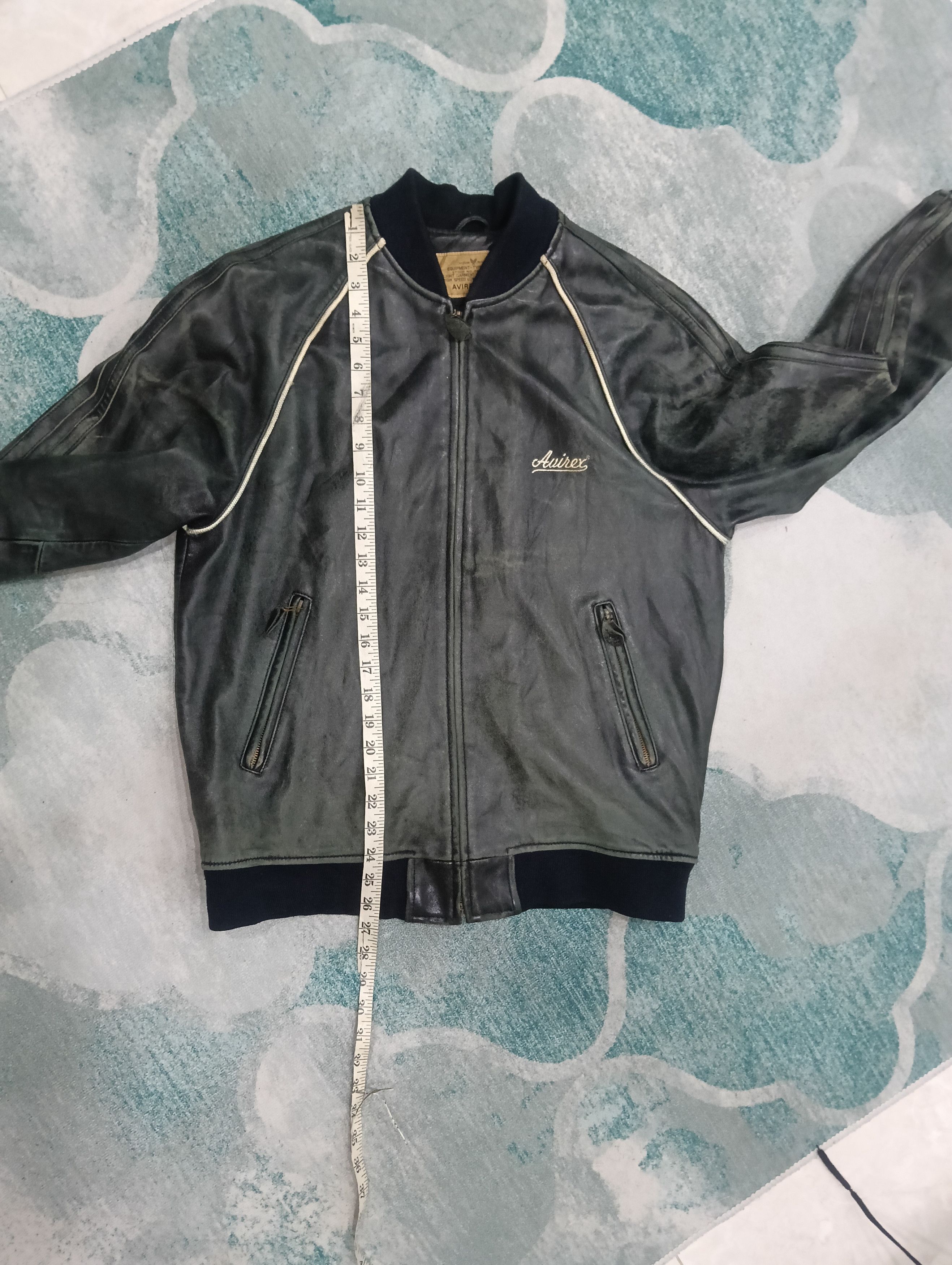 Avirex × Japanese Brand Vintage Avirex Leather Jacket Size US M / EU 48-50 / 2 - 17 Thumbnail