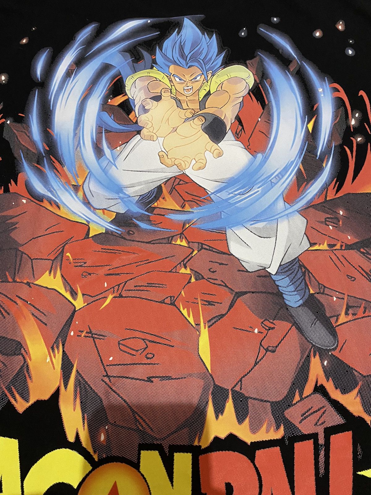 Japanese Brand 🔥RARE🔥 Dragon Ball Z Gogeta Goku Vegeta boot tee anima movie Size US L / EU 52-54 / 3 - 6 Thumbnail