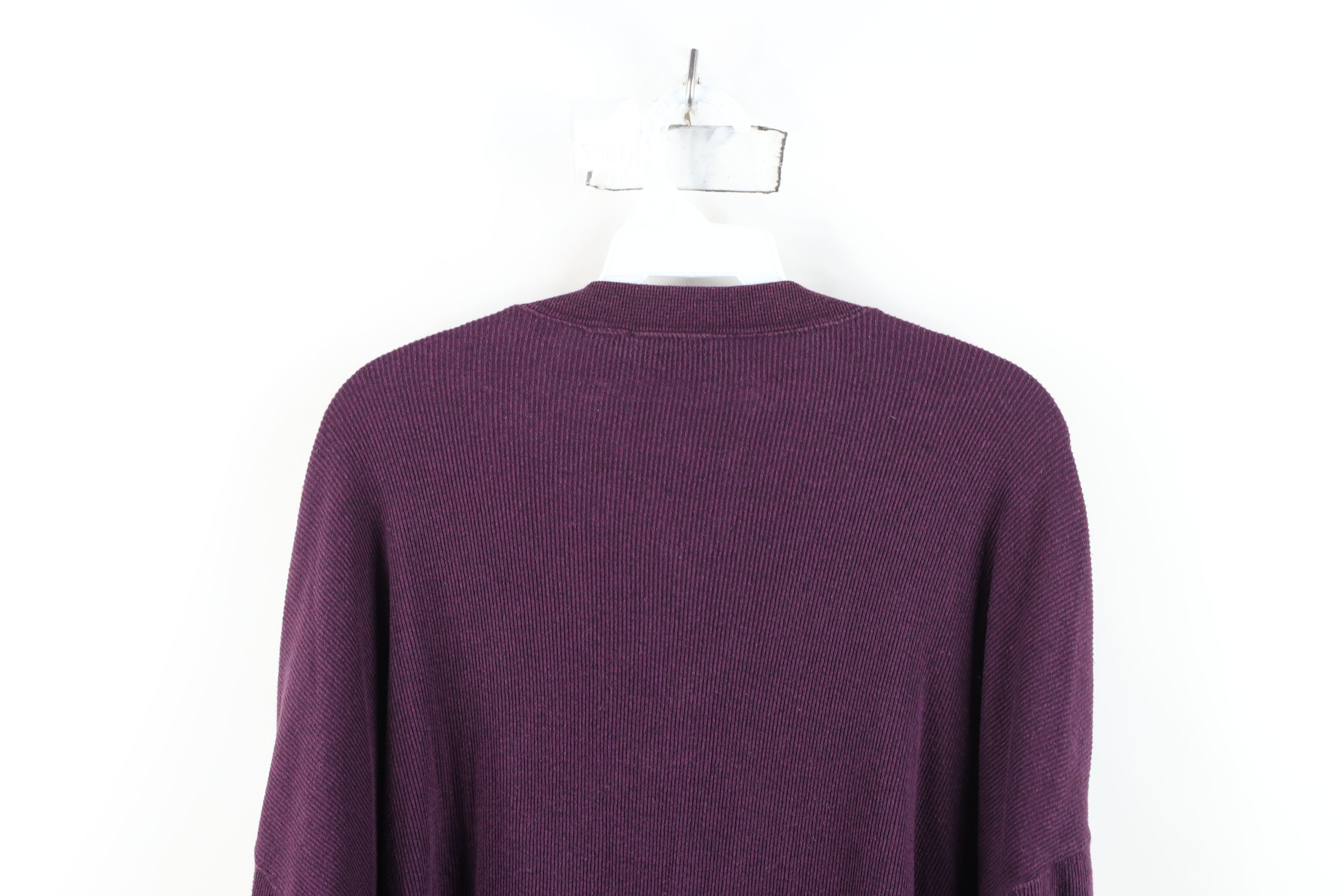 Vintage Vintage 90s Streetwear Thermal Ribbed Knit Henley T-Shirt Size US L / EU 52-54 / 3 - 11 Thumbnail