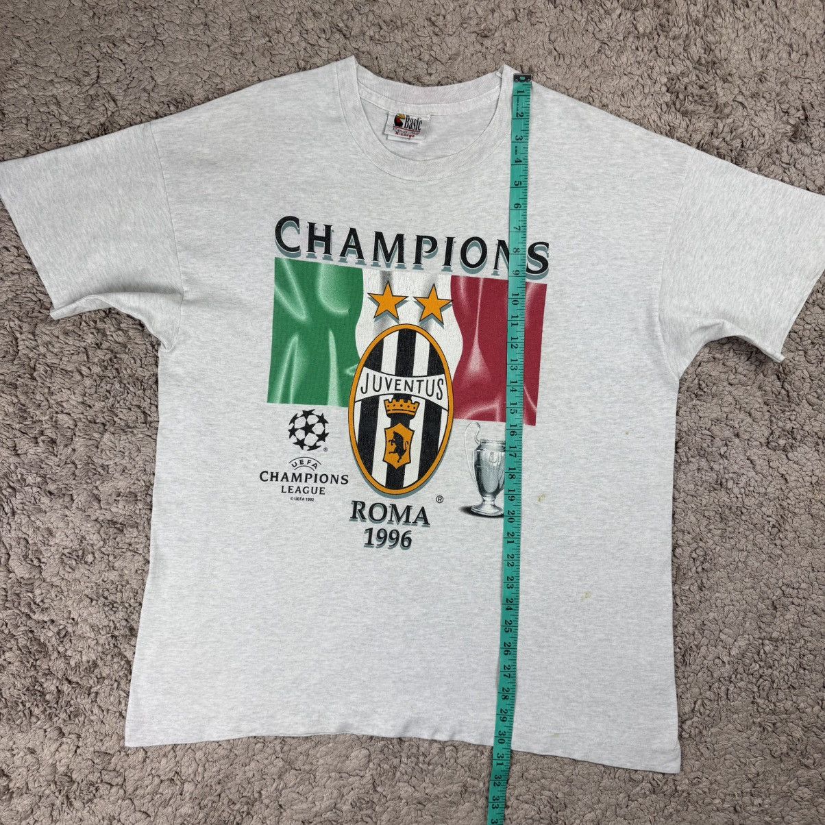 Vintage Vintage Juventus 1996 Champions UEFA League T-shirt Size US XL / EU 56 / 4 - 17 Thumbnail