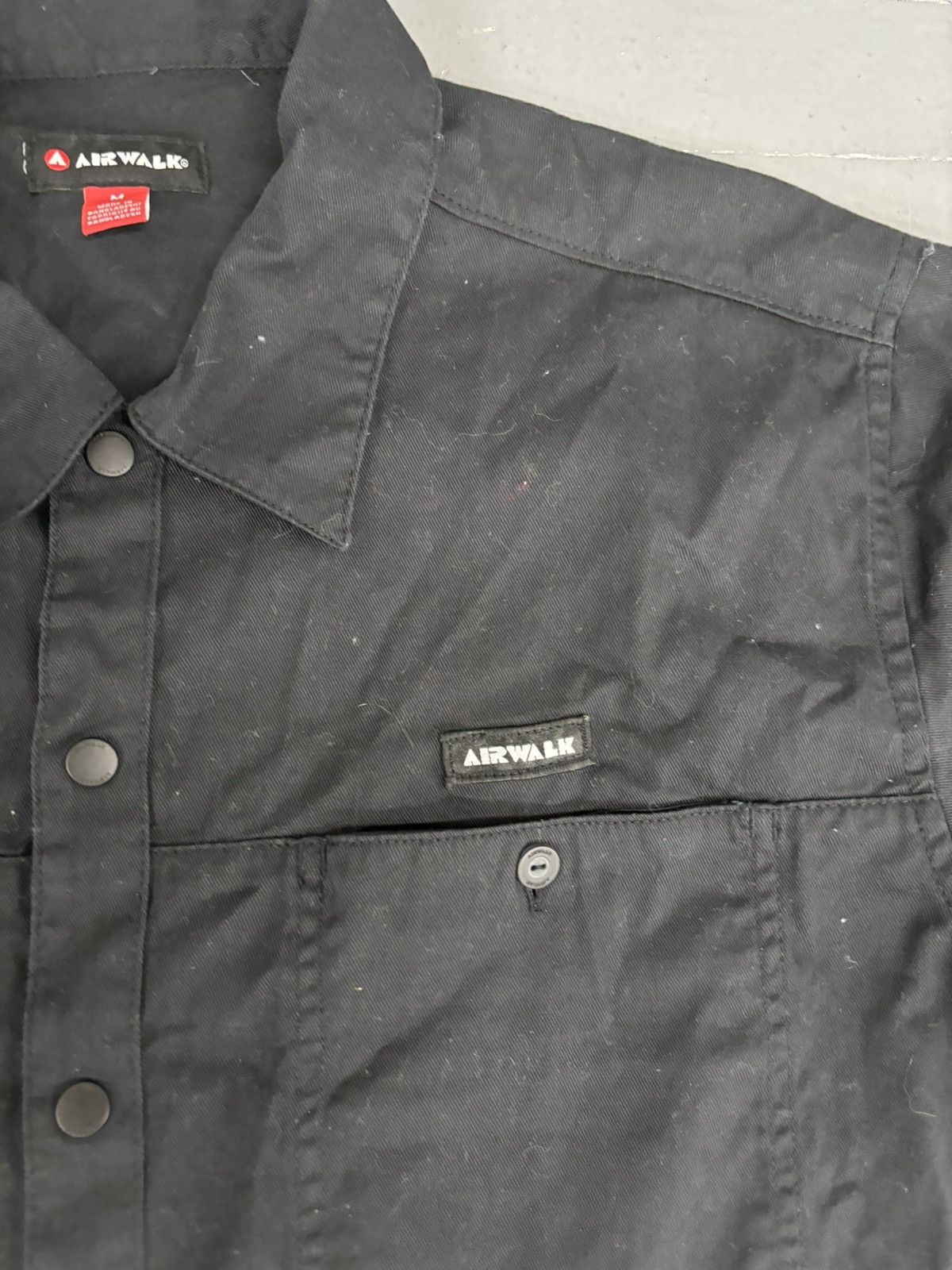 Airwalk × Vintage Y2K Air Walk skull shirt Size US M / EU 48-50 / 2 - 4 Thumbnail