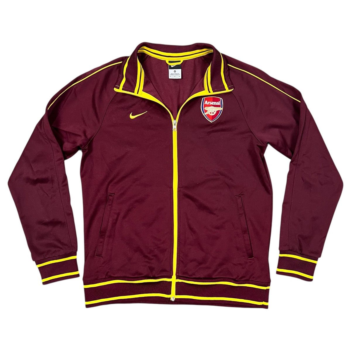 Nike Vintage Nike Arsenal 05/06 Highbury Training Track Jacket Size US M / EU 48-50 / 2 - 1 Thumbnail