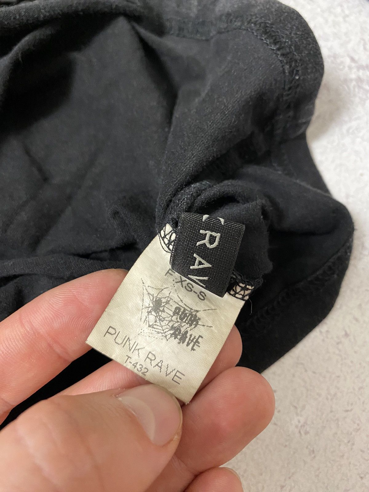 Japanese Brand Women’s Avant Garde Punk Rave Top Size XS-S Size XS / US 0-2 / IT 36-38 - 10 Thumbnail