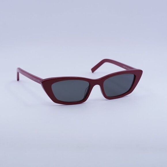 Saint Laurent Paris 🕶️ New Saint Laurent SL277 012 Sunglasses - Red Frame Size ONE SIZE - 5 Thumbnail