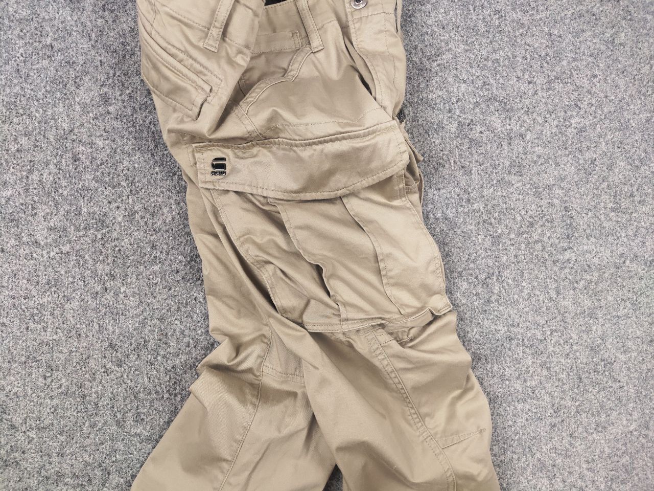 G-Star G Star Raw rovic zip 3d straight tapered Cargo Pants Vintage Size US 30 / EU 46 - 7 Thumbnail