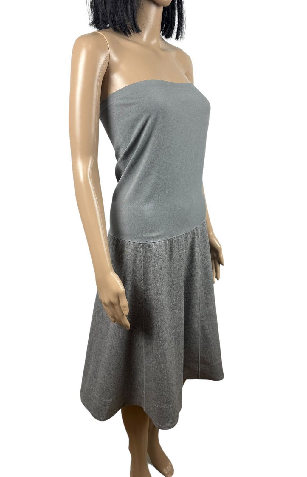 Wolford Off The Shoulder Dress Knee Length Wool-Polyamide 40