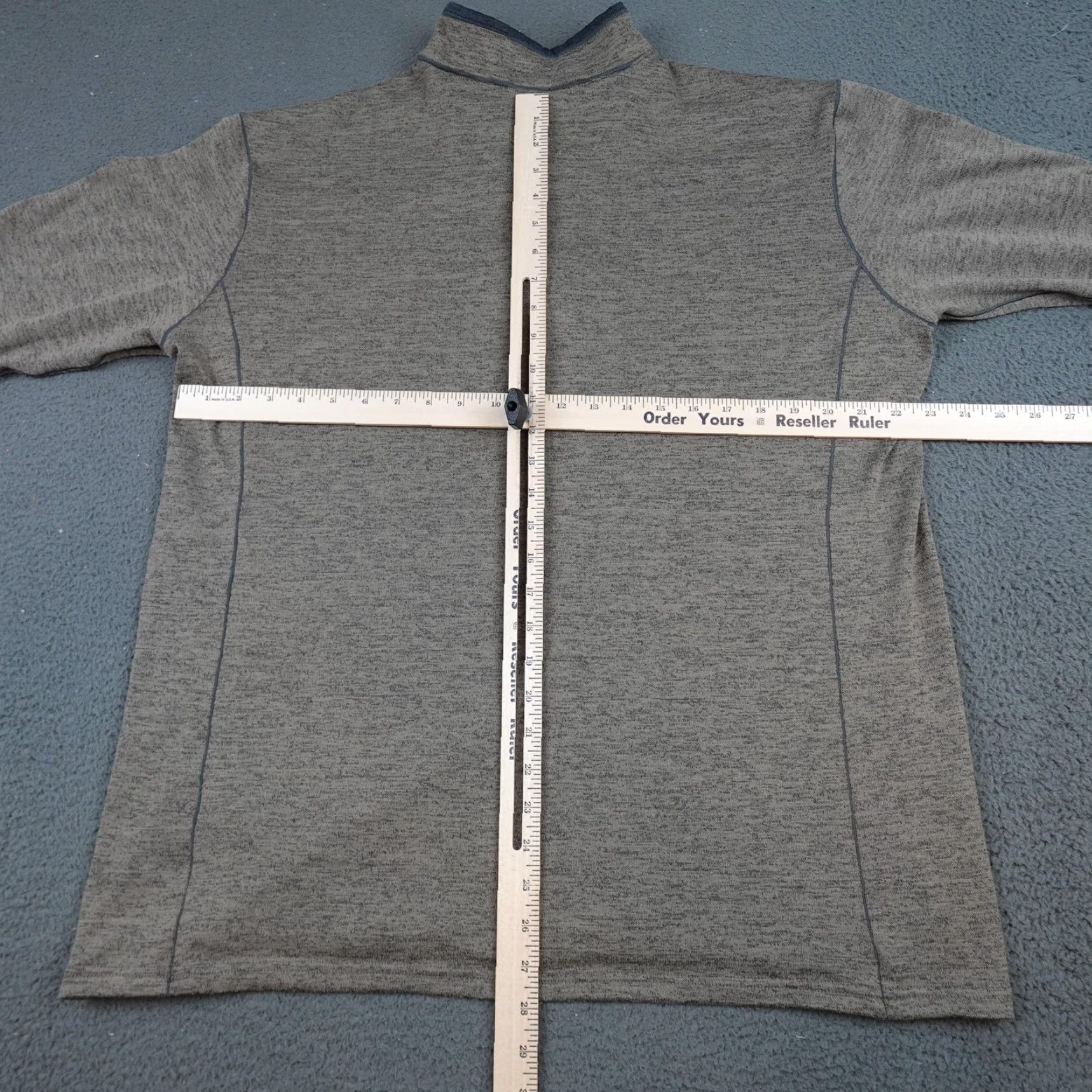 Vintage Kuhl Ryzer 1/4 Zip Pullover Mens 2XL Gray Mock Neck Hiking Shirt 3112 Size US XXL / EU 58 / 5 - 7 Thumbnail