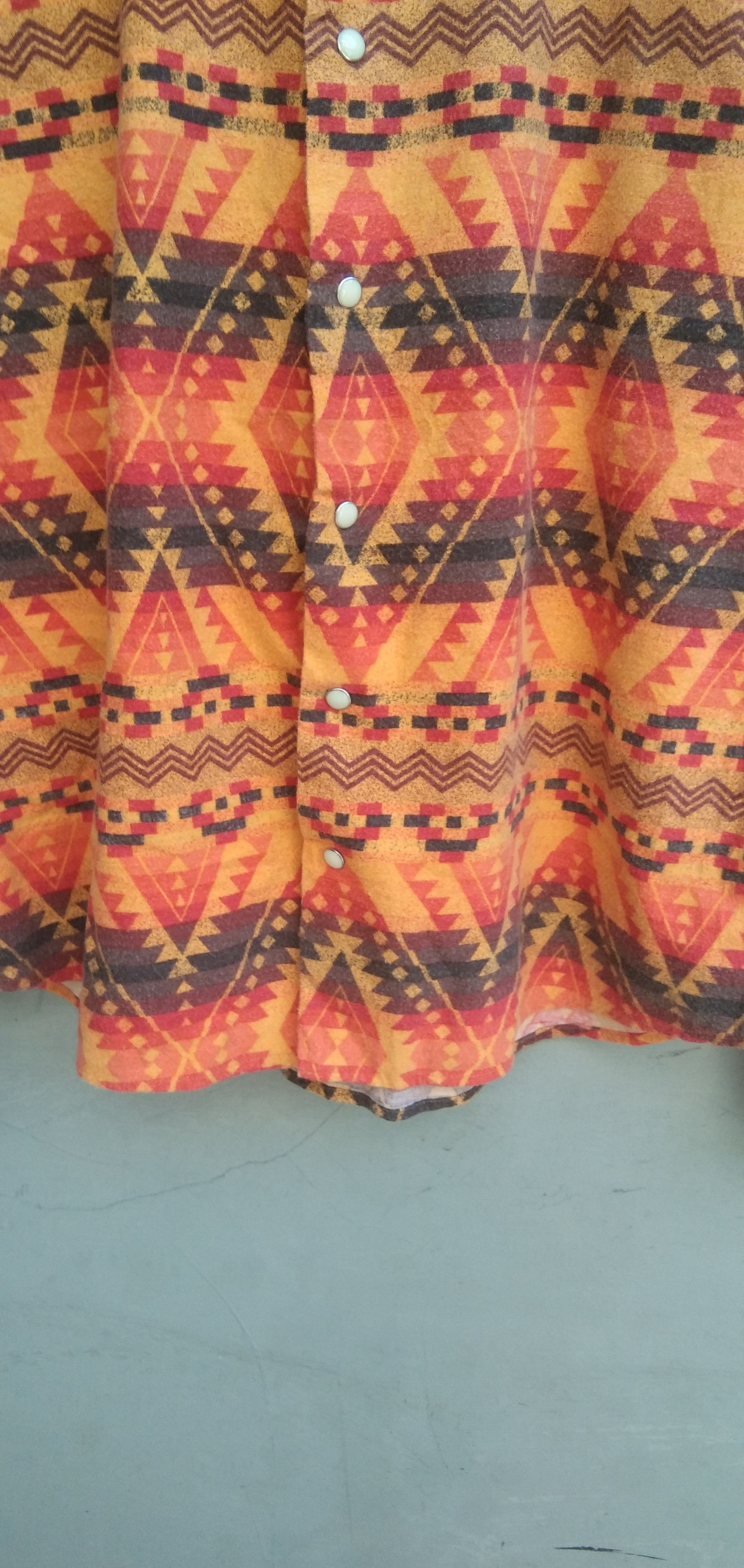Japanese Brand PPFM navajo shirt up button Size US S / EU 44-46 / 1 - 3 Thumbnail