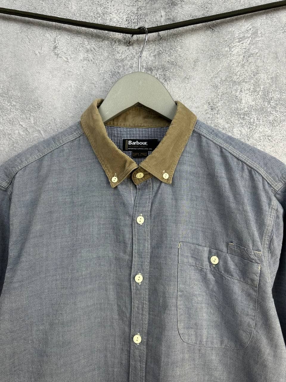 Barbour Barbour International Burnout Indigo Button Up Shirt Cord Size US L / EU 52-54 / 3 - 4 Thumbnail