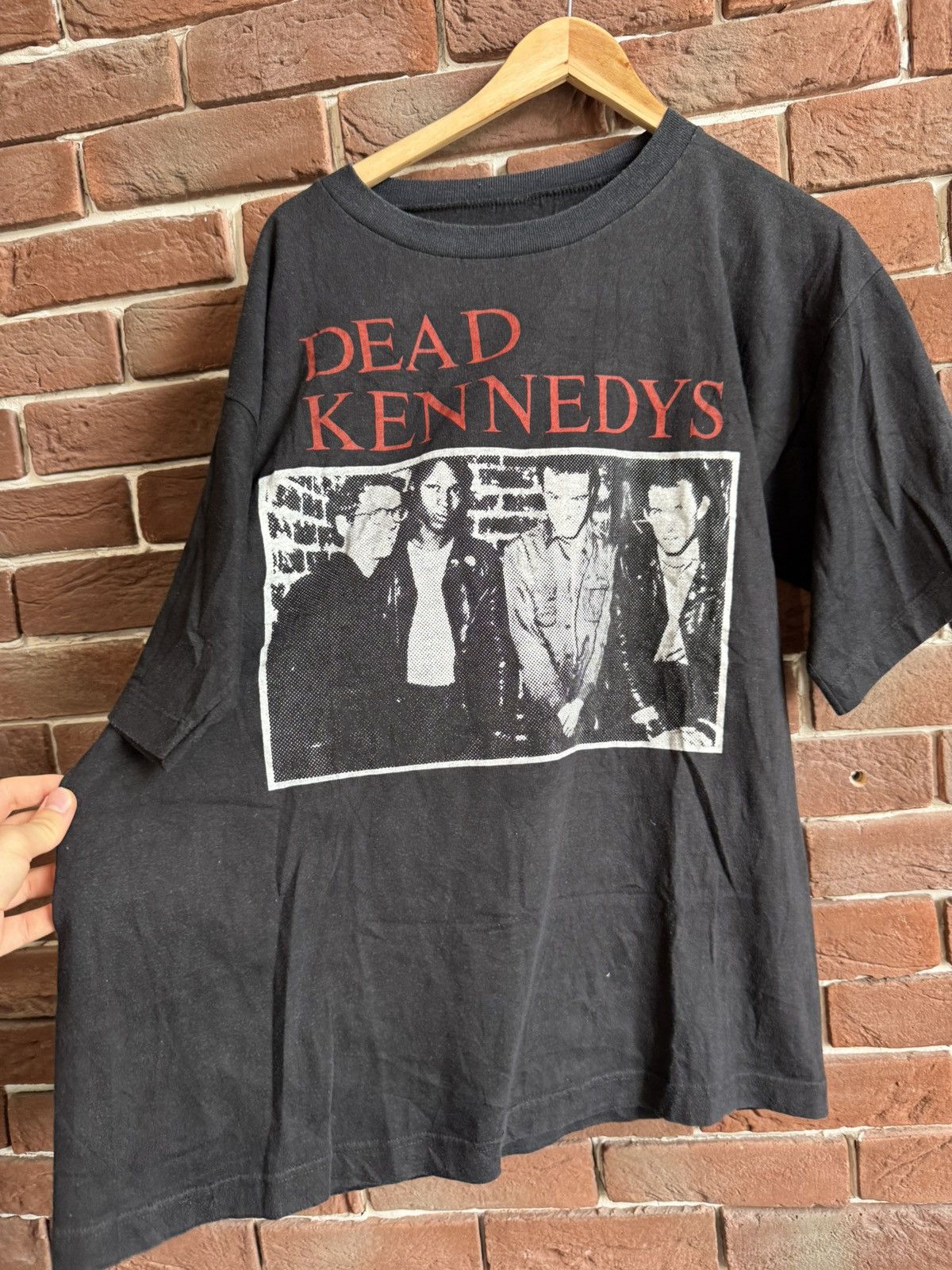 Band Tees Vintage 80s Dead Kennedys Punk T Shirt Band Tour Grail Rare Size US L / EU 52-54 / 3 - 4 Thumbnail