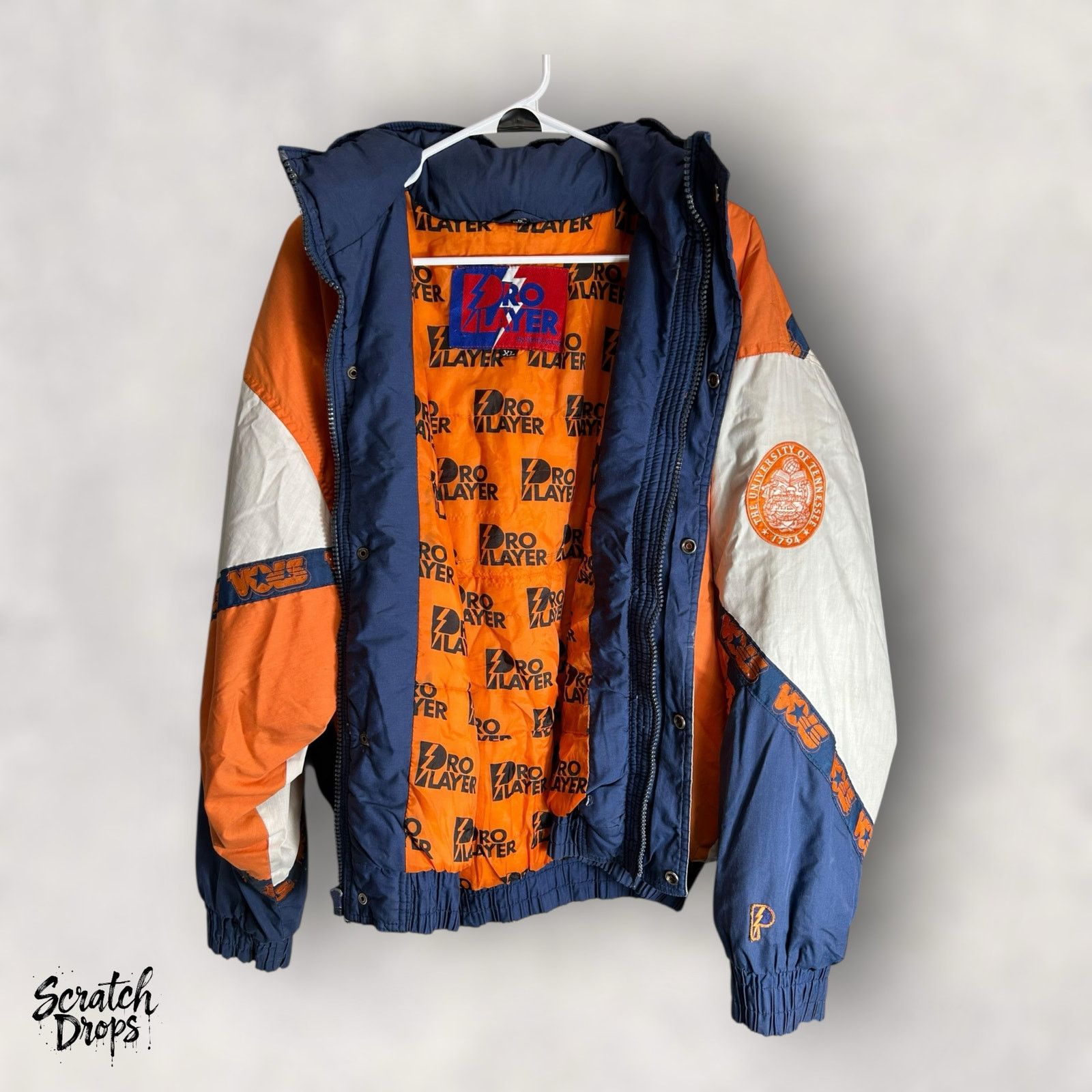 Pro Player VTG Tennessee Vols Pro Player Jacket XL Colorblock 90s Size US XL / EU 56 / 4 - 7 Thumbnail