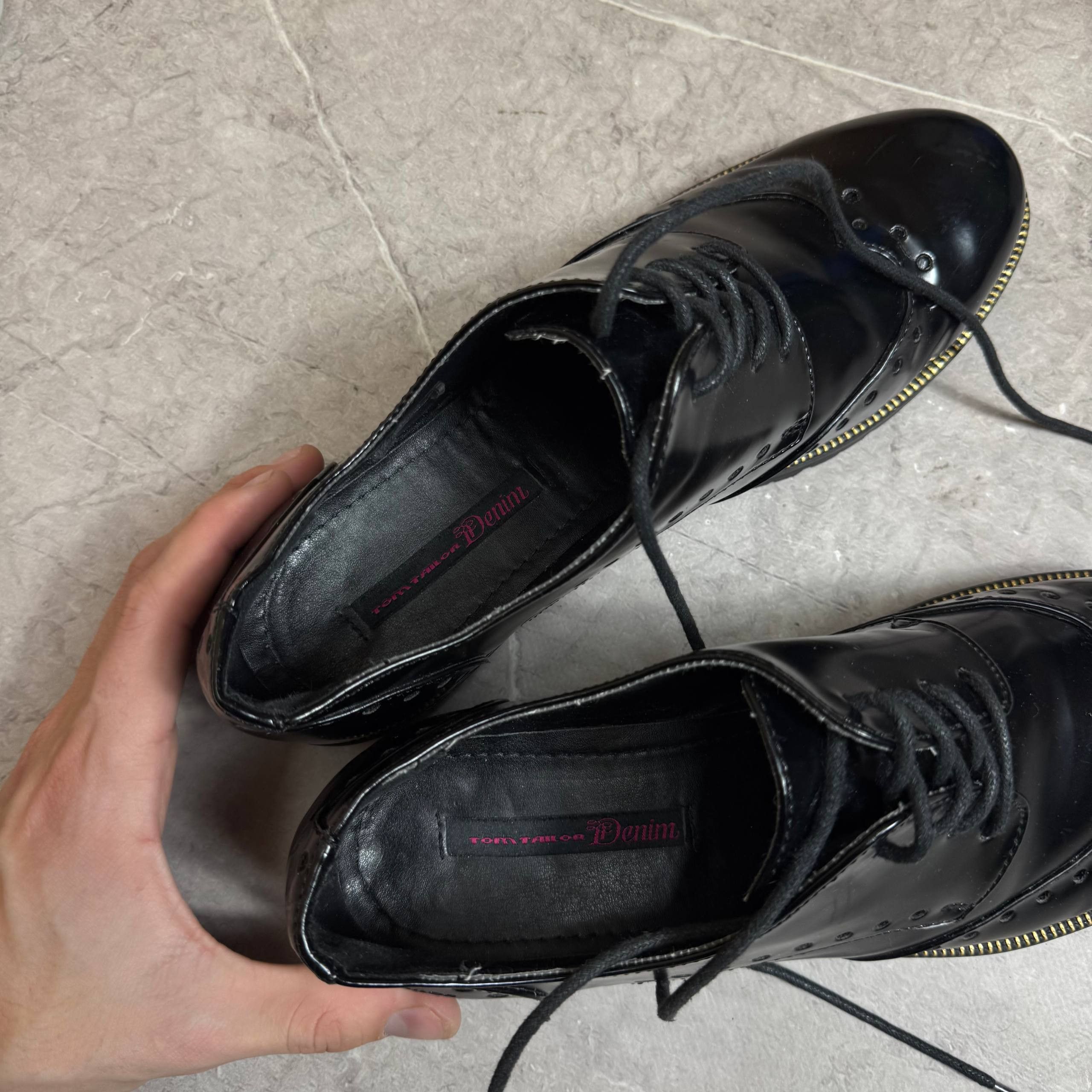 Tom Tailor Tom Tailor Denim Black Loafers Size 41 Size US 8.5 / IT 38.5 - 9 Thumbnail