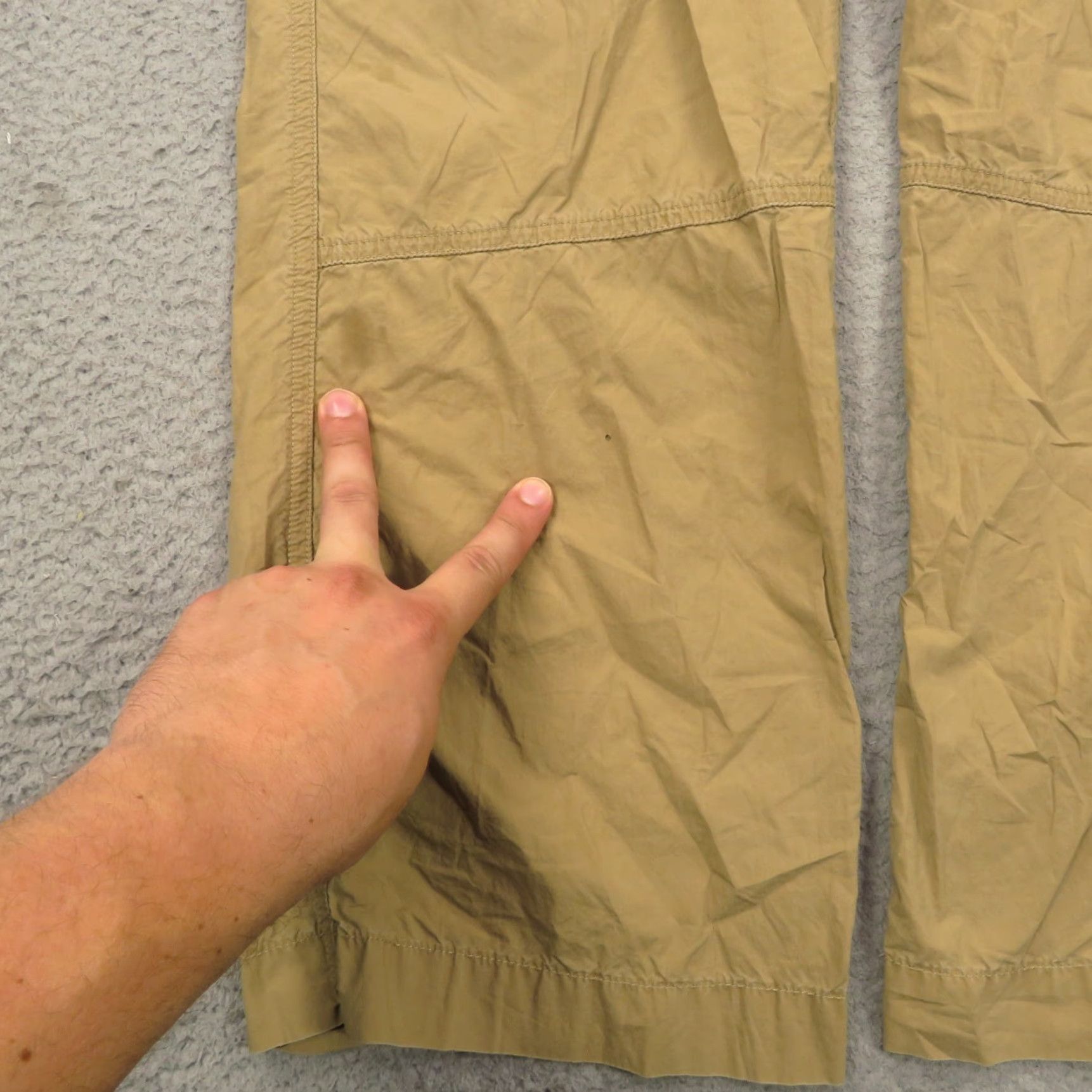 Polo Ralph Lauren VTG Polo Ralph Lauren Pants Mens 36x32 Lightweight Paratrooper Utility Cargo Tan Beige 5-Pocket Inseam 32in 36 Regular Mens Jeans Cargo Pants Size US M / EU 48-50 / 2 - 6 Thumbnail