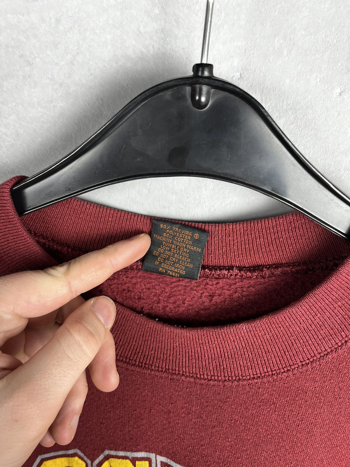Other Vintage Boston University Sweatshirt USA Size US L / EU 52-54 / 3 - 8 Thumbnail