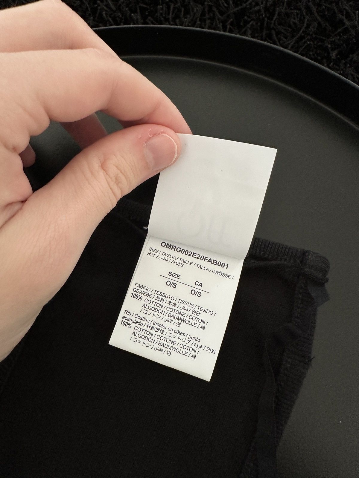 Off-White Off-White Mask Size ONE SIZE - 7 Thumbnail