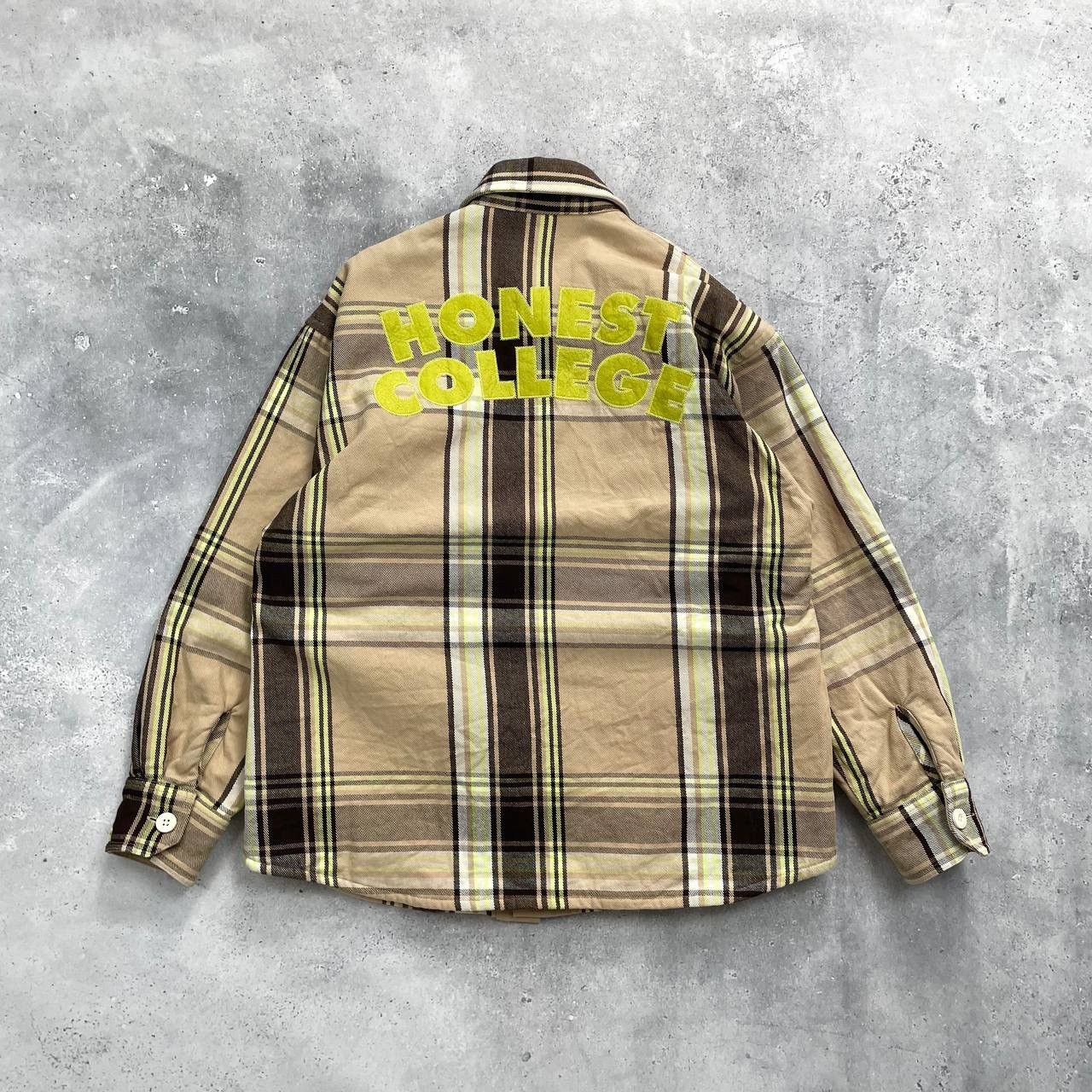 Studio Seven Honest College by Studio Seven x GU Checked Collared Jacket Size US S / EU 44-46 / 1 - 1 Thumbnail