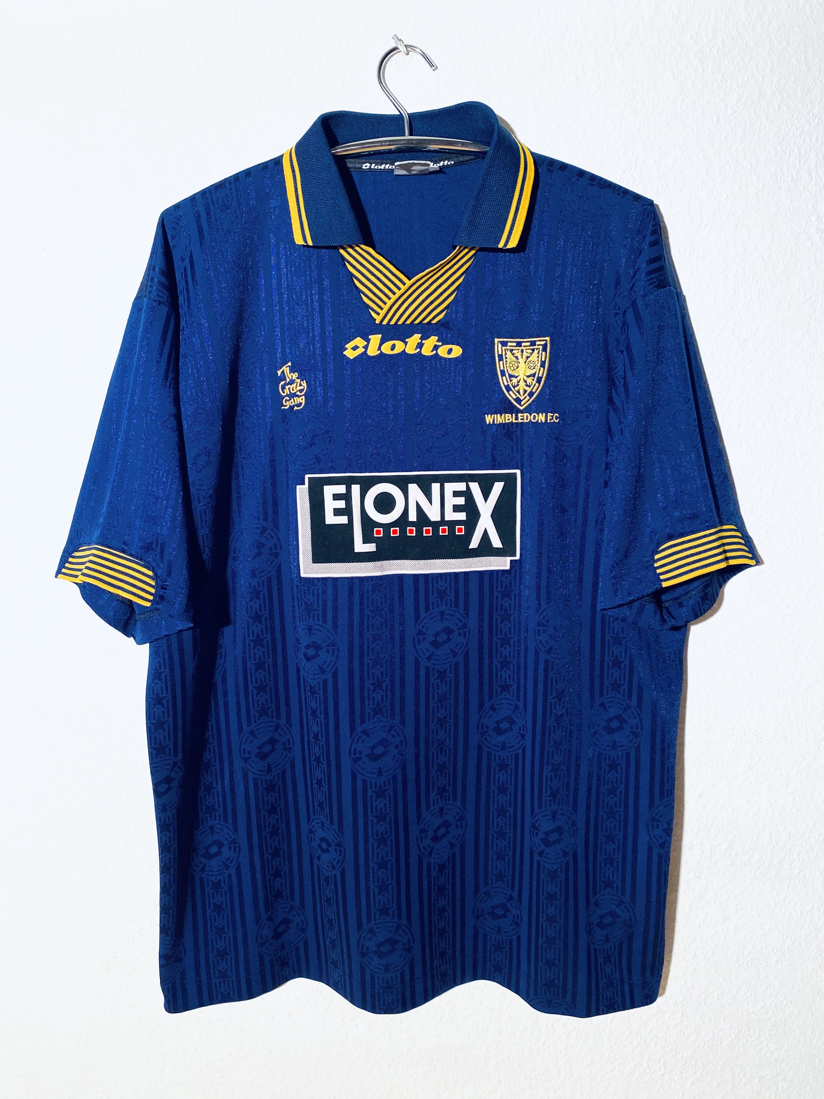Lotto Sport Wimbledon FC Home Football Shirt 1997 - 1999 Crazy Gang Size US XXL / EU 58 / 5 - 1 Thumbnail