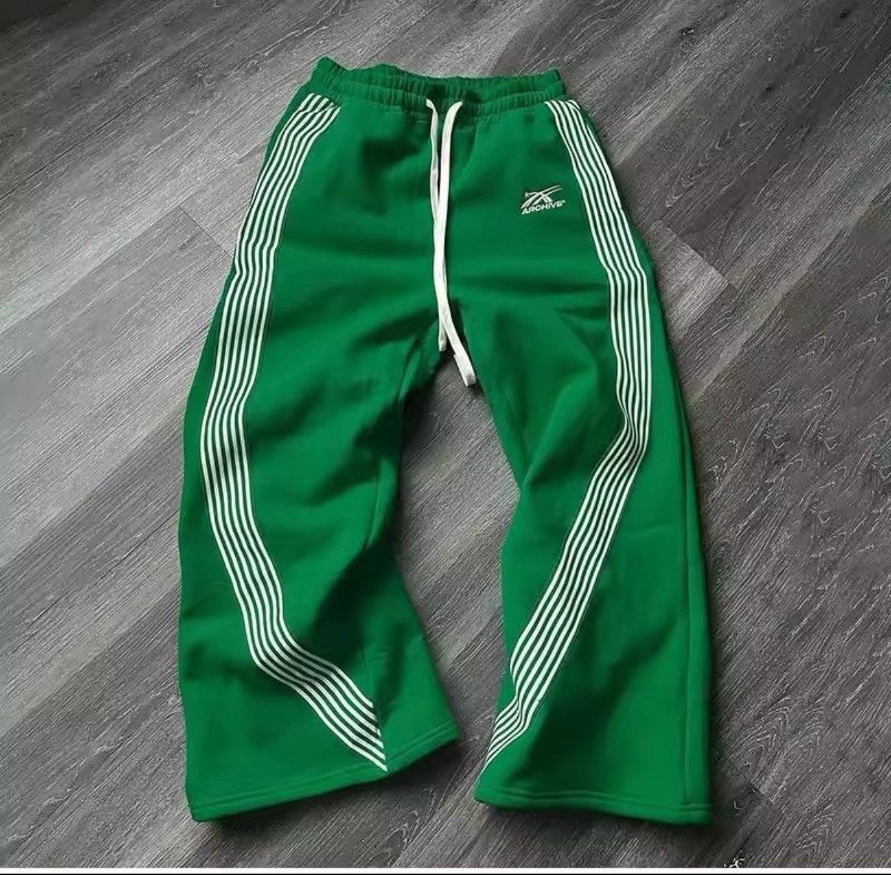 Japanese Brand × Other Pure Cotton Elastic Waist Baggy Sweatpants Size US 31 - 2 Thumbnail