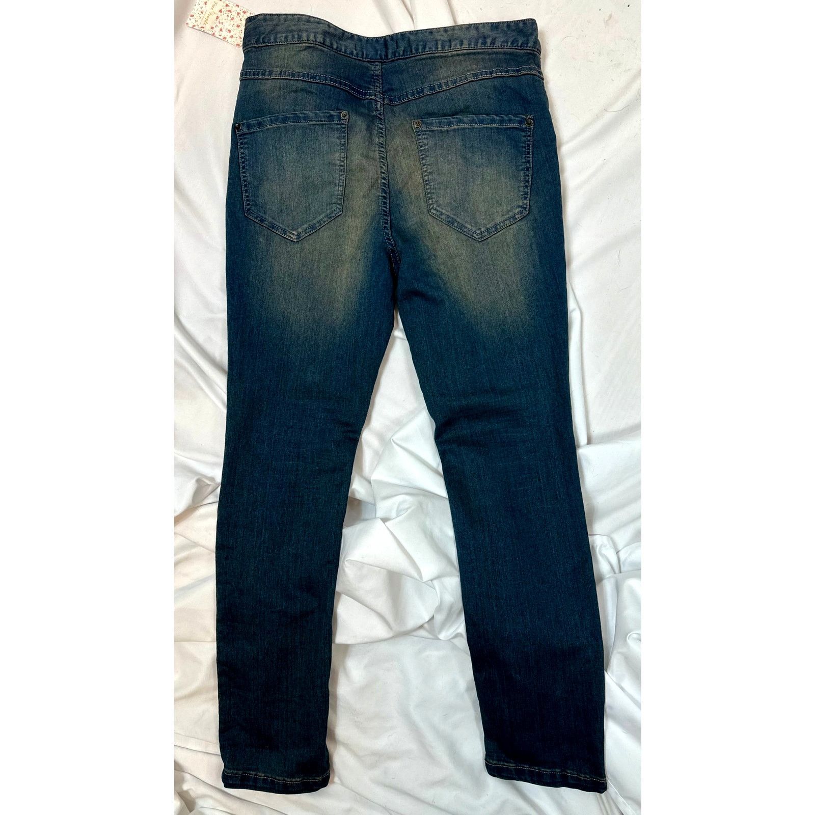 Free People Free People Pull On Side Zipper Coyote Wash Jeans 30 Size 30" / US 8 / IT 44 - 8 Thumbnail