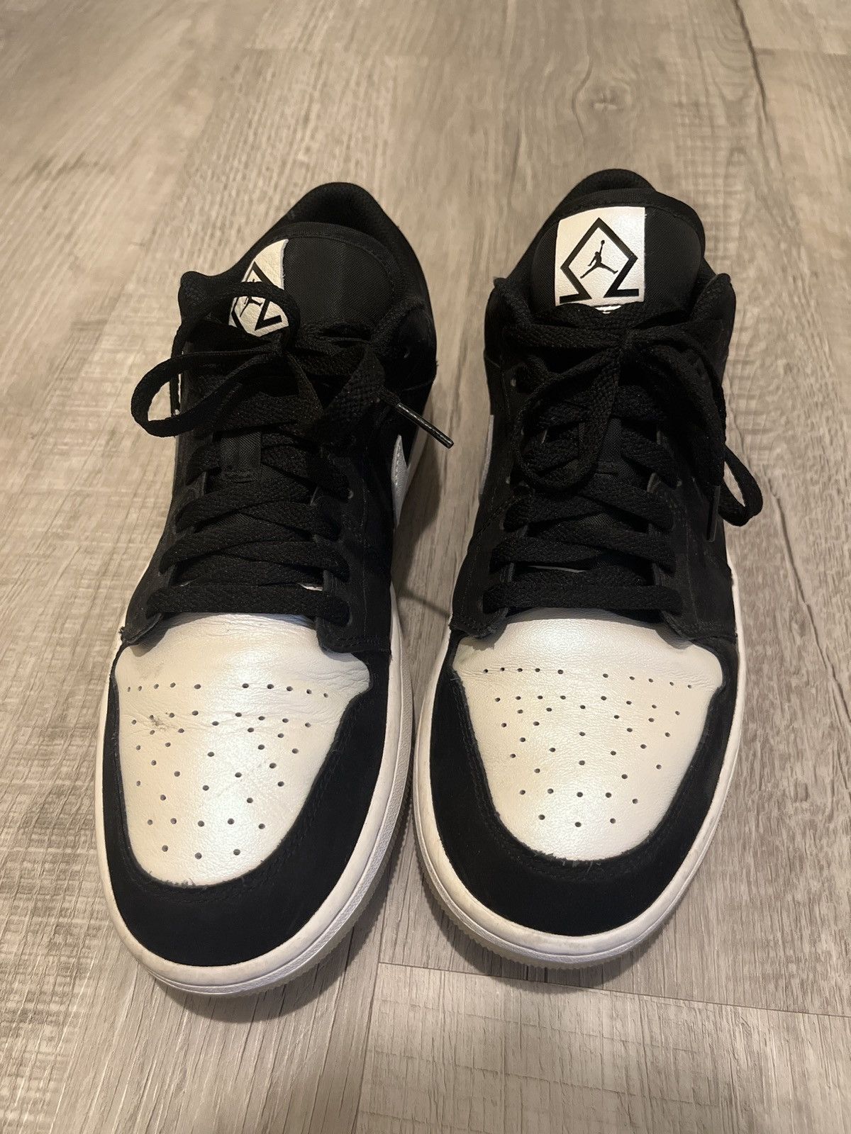 Jordan Brand Jordan 1 Low SE black and white Size US 10 / EU 43 - 3 Thumbnail