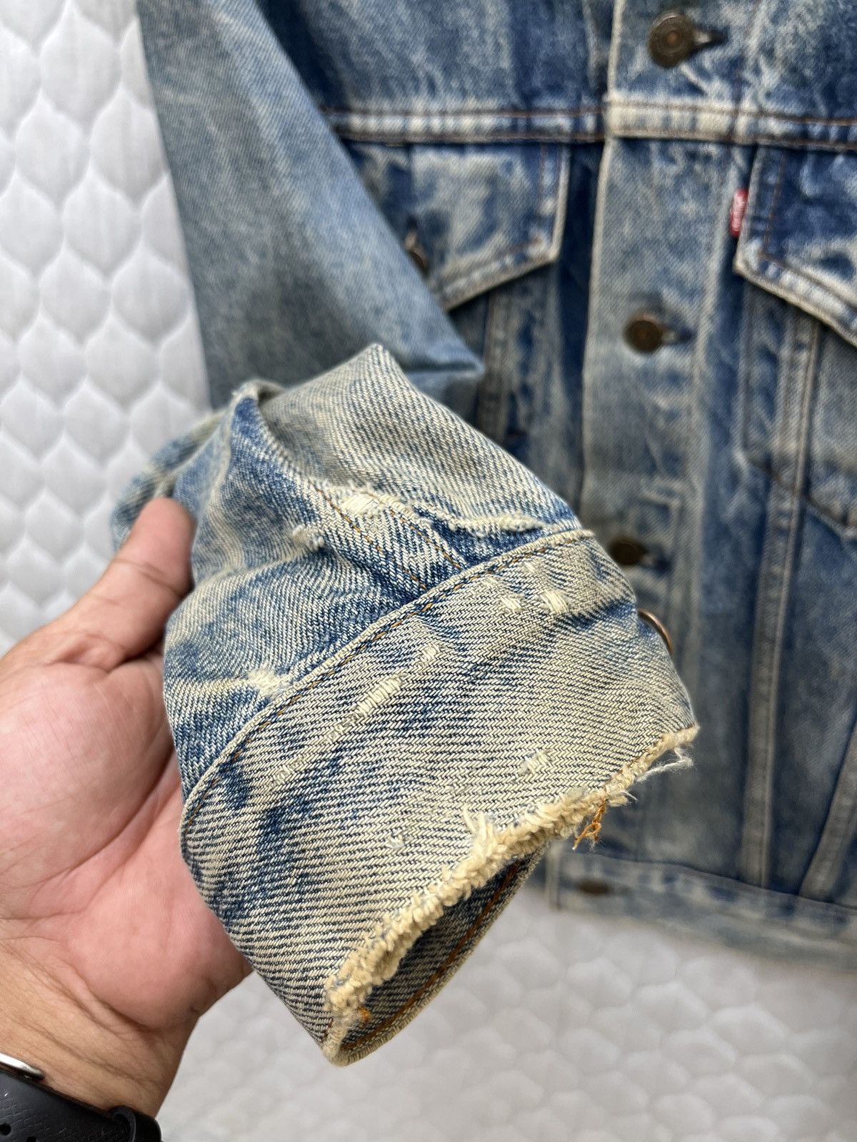 Levi's 🔥🔥🔥STEALS VINTAGE LEVIS TRUCKER JACKET Size US S / EU 44-46 / 1 - 14 Thumbnail