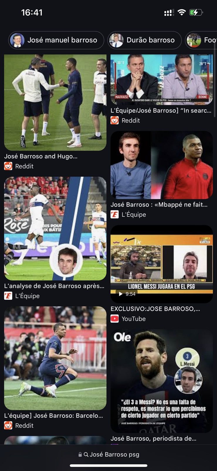 Nike 2018 PSG José Barroso journalist Nike vaporknit t-shirt Size US XL / EU 56 / 4 - 12 Thumbnail
