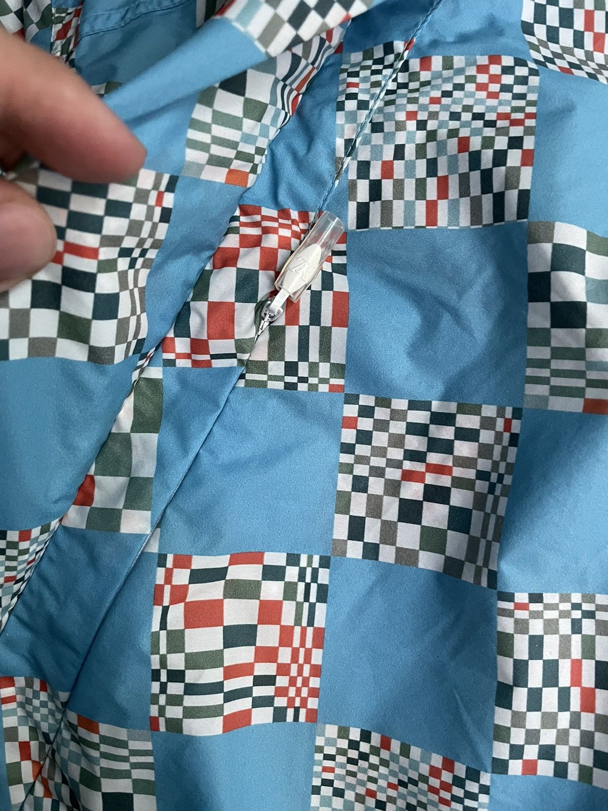 Louis Vuitton Louis Vuitton Distorted Damier Blue Windbreaker Size US M / EU 48-50 / 2 - 5 Thumbnail
