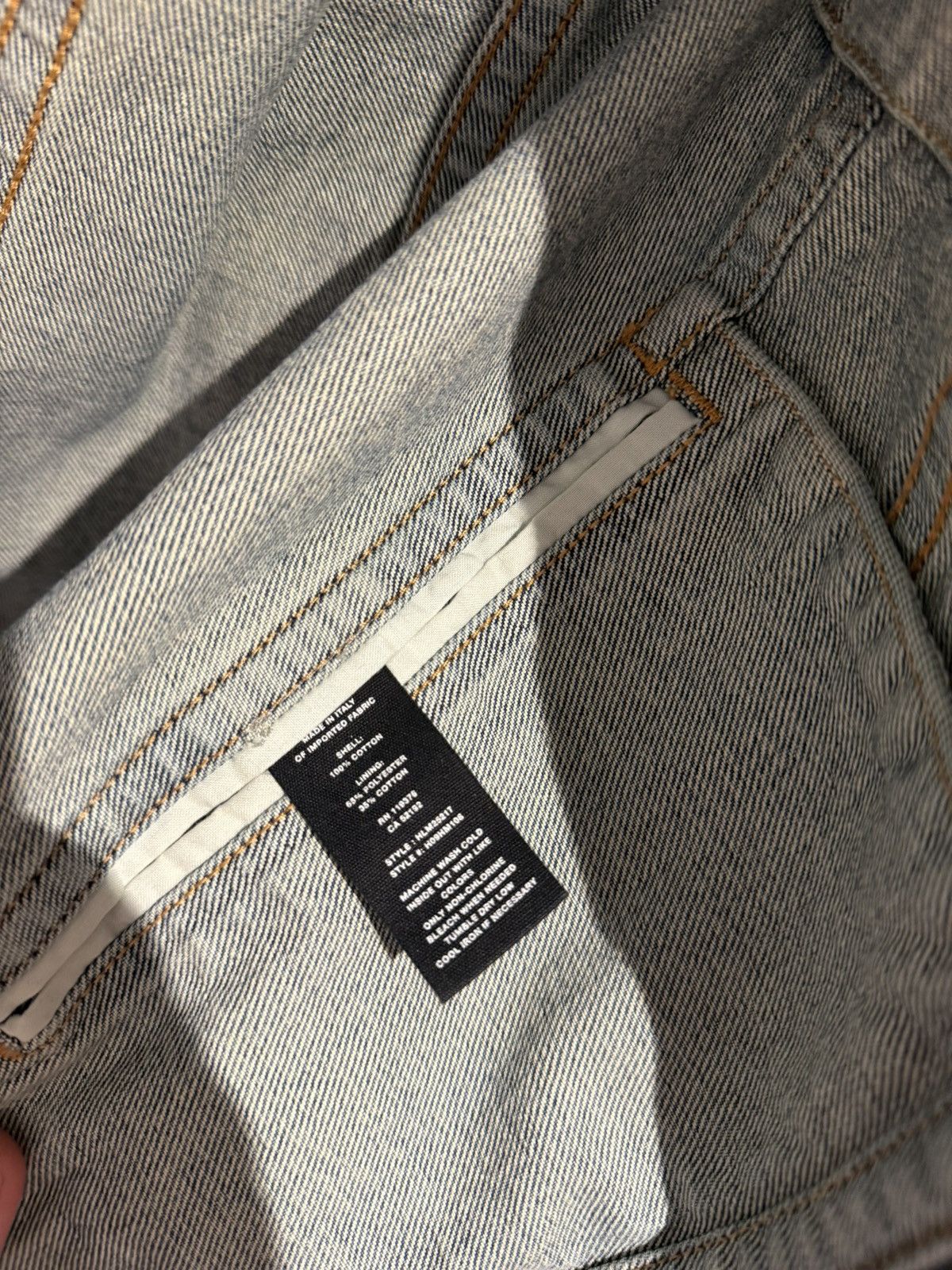 Helmut Lang Helmet Lang Denim Jacket Size US XL / EU 56 / 4 - 5 Thumbnail
