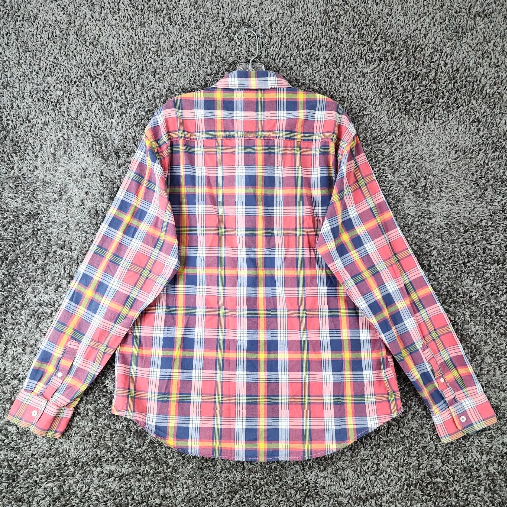 Vintage Aéropostale Shirt Men XL Pink Plaid Long Sleeve Button-Up Regular Size XL Mens Size US XL / EU 56 / 4 - 5 Thumbnail