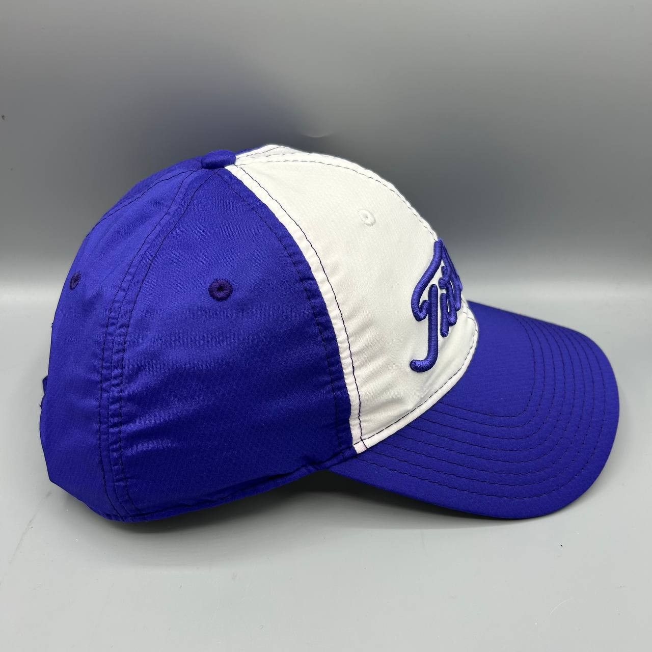 Titleist Titleist Golf Hat Men White Blue Embroidered Strap Back Cap Size ONE SIZE - 4 Thumbnail