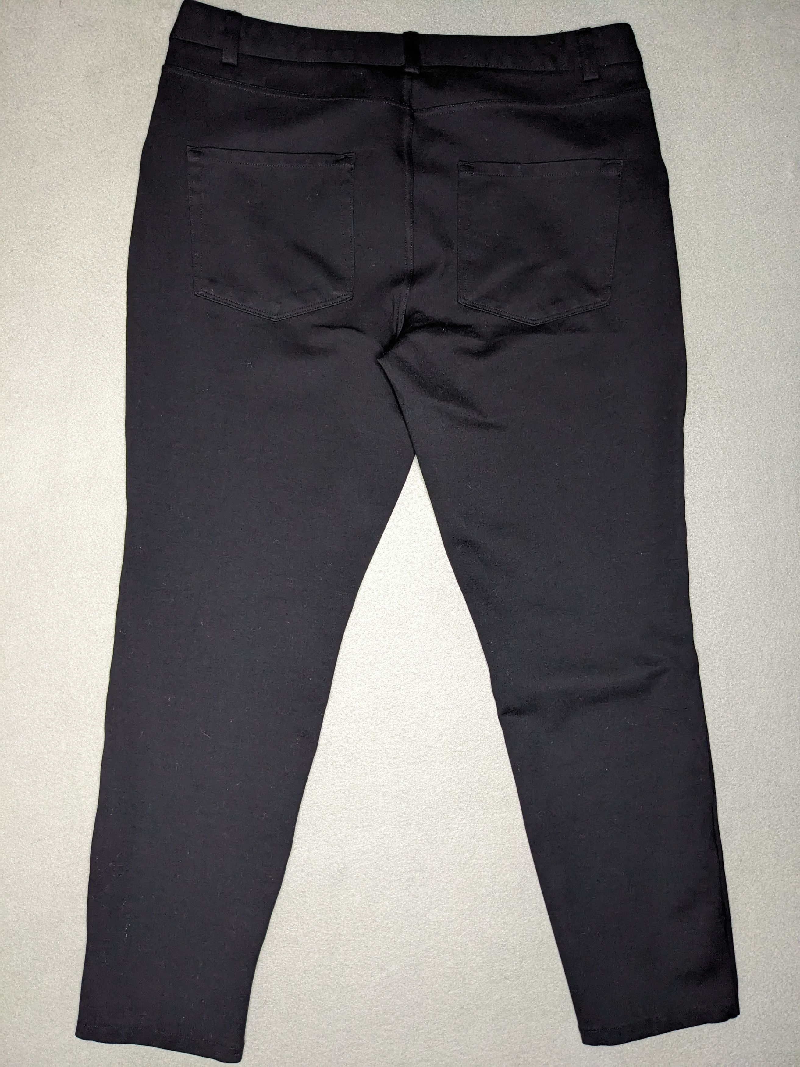 Karl Lagerfeld Karl Lagerfeld Pants Size 16 Straight Stretch Knit Trousers Size 38" / US 16 / IT 52 - 6 Thumbnail