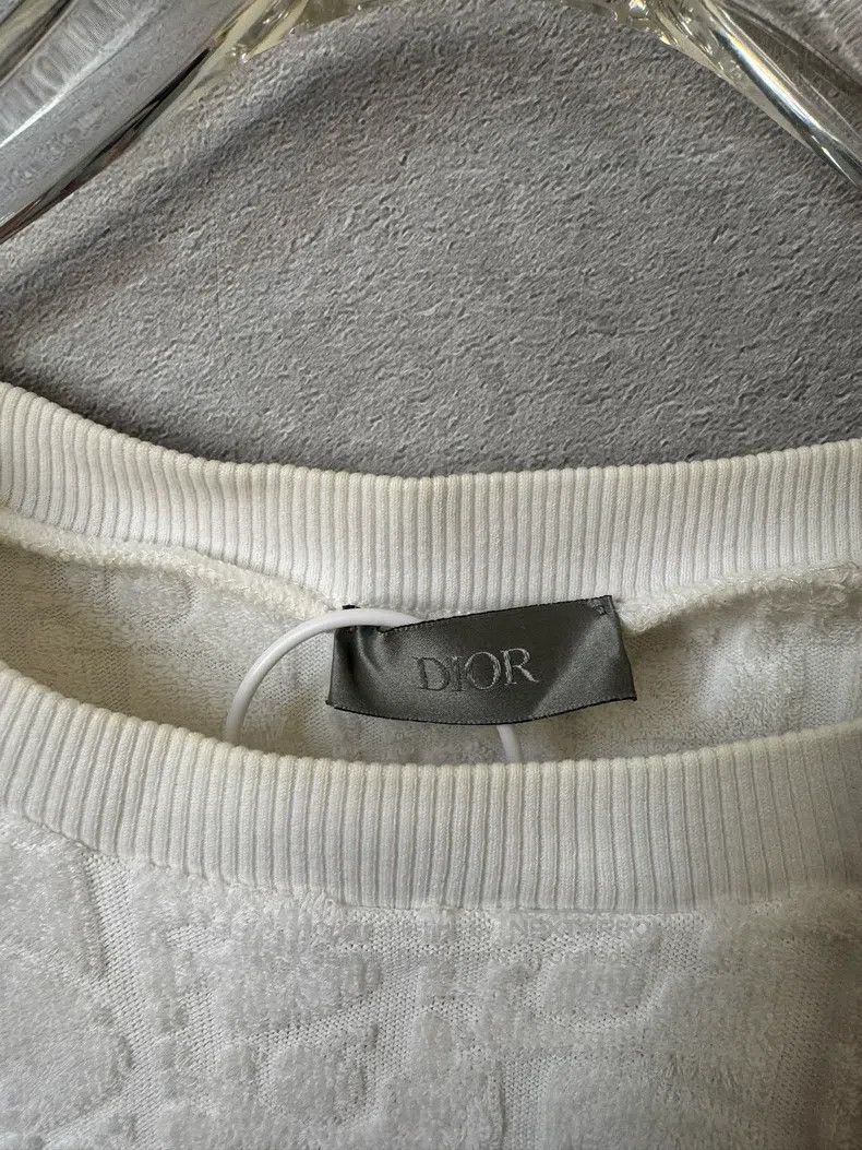 Dior Dior White slogan towel full LOGO short sleeves Size US XS / EU 42 / 0 - 2 Thumbnail
