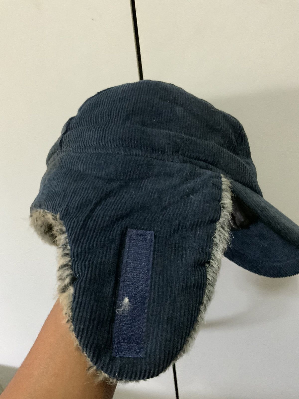 Japanese Brand Reliable Corduroi Fade Mohair Fur Ski Hat Cap Size ONE SIZE - 10 Thumbnail