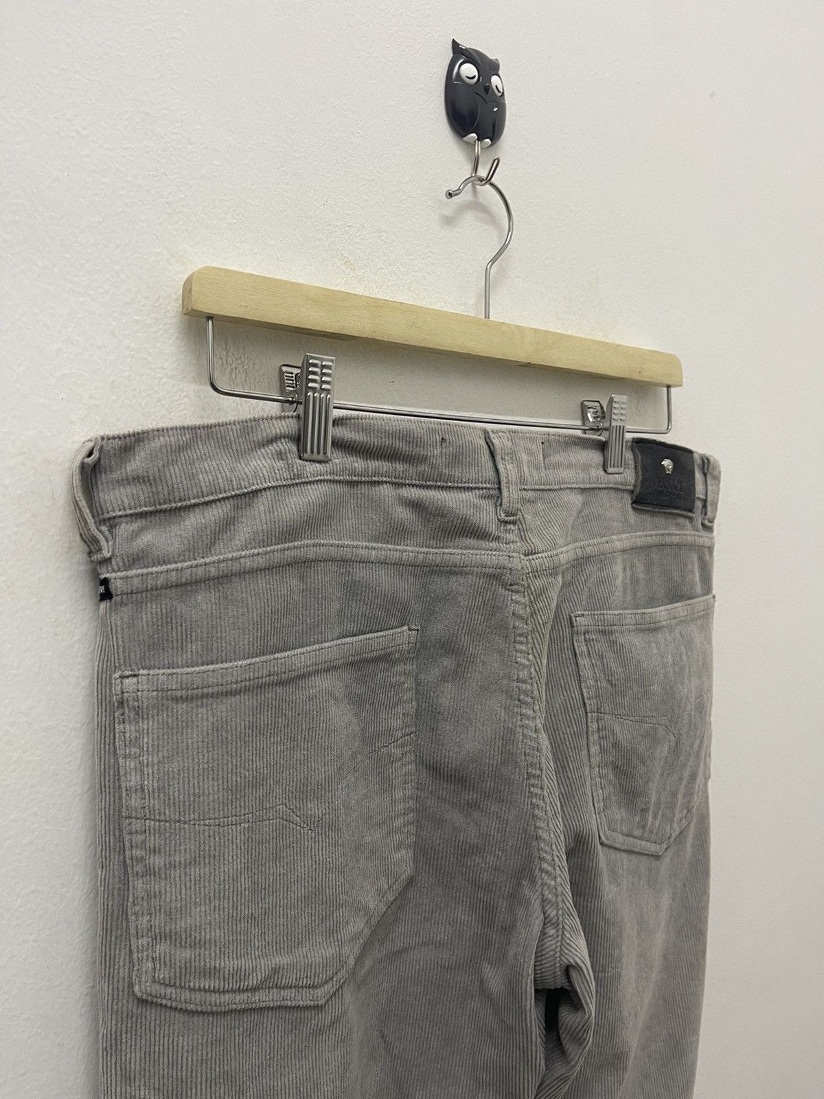 Versace Jeans Couture Rare Vintage VERSACE JEANS COUTURE Corduroy Pant Size US 33 - 3 Thumbnail
