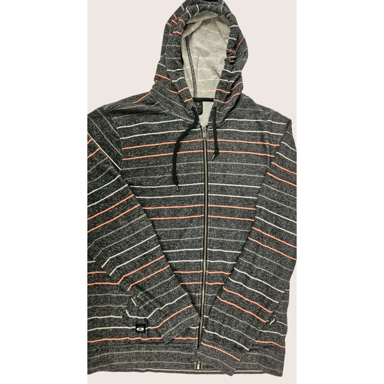 Oakley × Vintage 90s Oakley Software Metallic Logo Hoodie Vintage