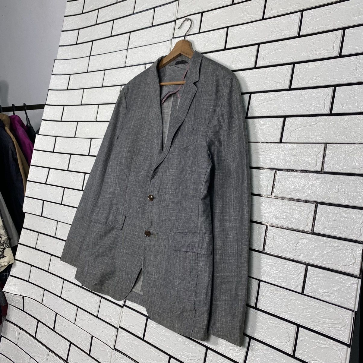 Hugo Boss 📌Vintage Coats Jacket Hugo Boss Double Breast Tartan Size US L / EU 52-54 / 3 - 3 Thumbnail