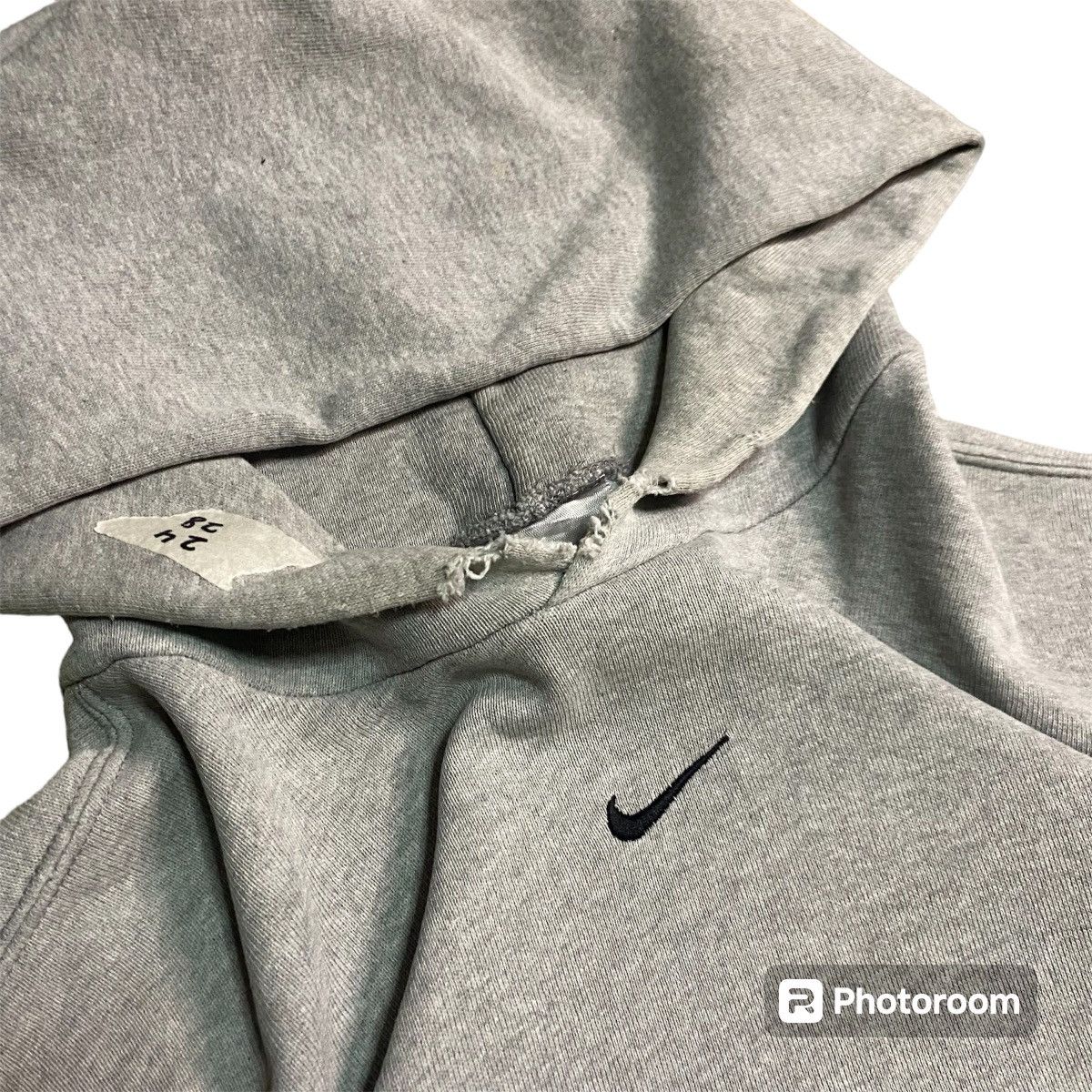 Nike × Vintage VINTAGE 2000s NIKE CENTRE SWOOSH HOODIE Size US M / EU 48-50 / 2 - 3 Thumbnail