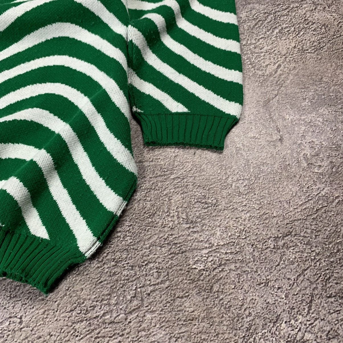 Vintage Vintage Y2K Oversized Abstract Wavy Knit Sweater Indie L Size L / US 10 / IT 46 - 2 Thumbnail
