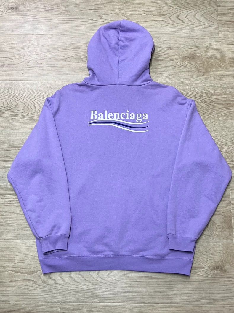 Balenciaga Balenciaga Sleeve Label Logo Hoodie M Size Size US M / EU 48-50 / 2 - 5 Thumbnail