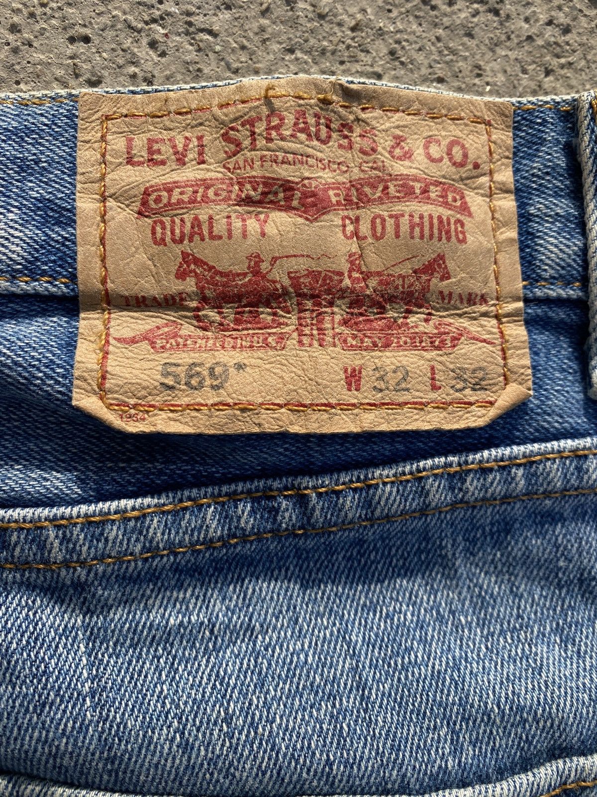 Levi's Vintage levis 569 loose straight Size US 34 / EU 50 - 15 Thumbnail