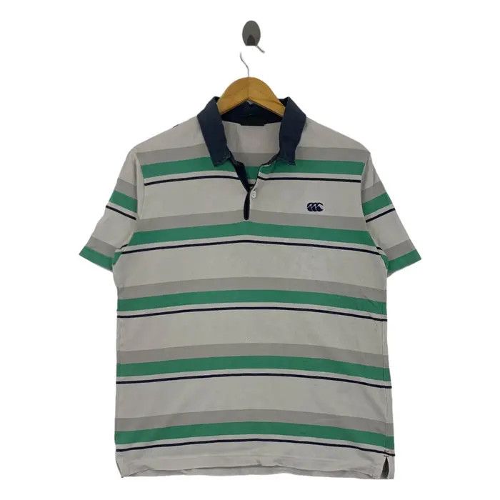 Canterbury of New Zealand Vintage CANTERBURY NEW ZEALAND RUGBY Tee Shirt Polo Size US M / EU 48-50 / 2 - 1 Thumbnail