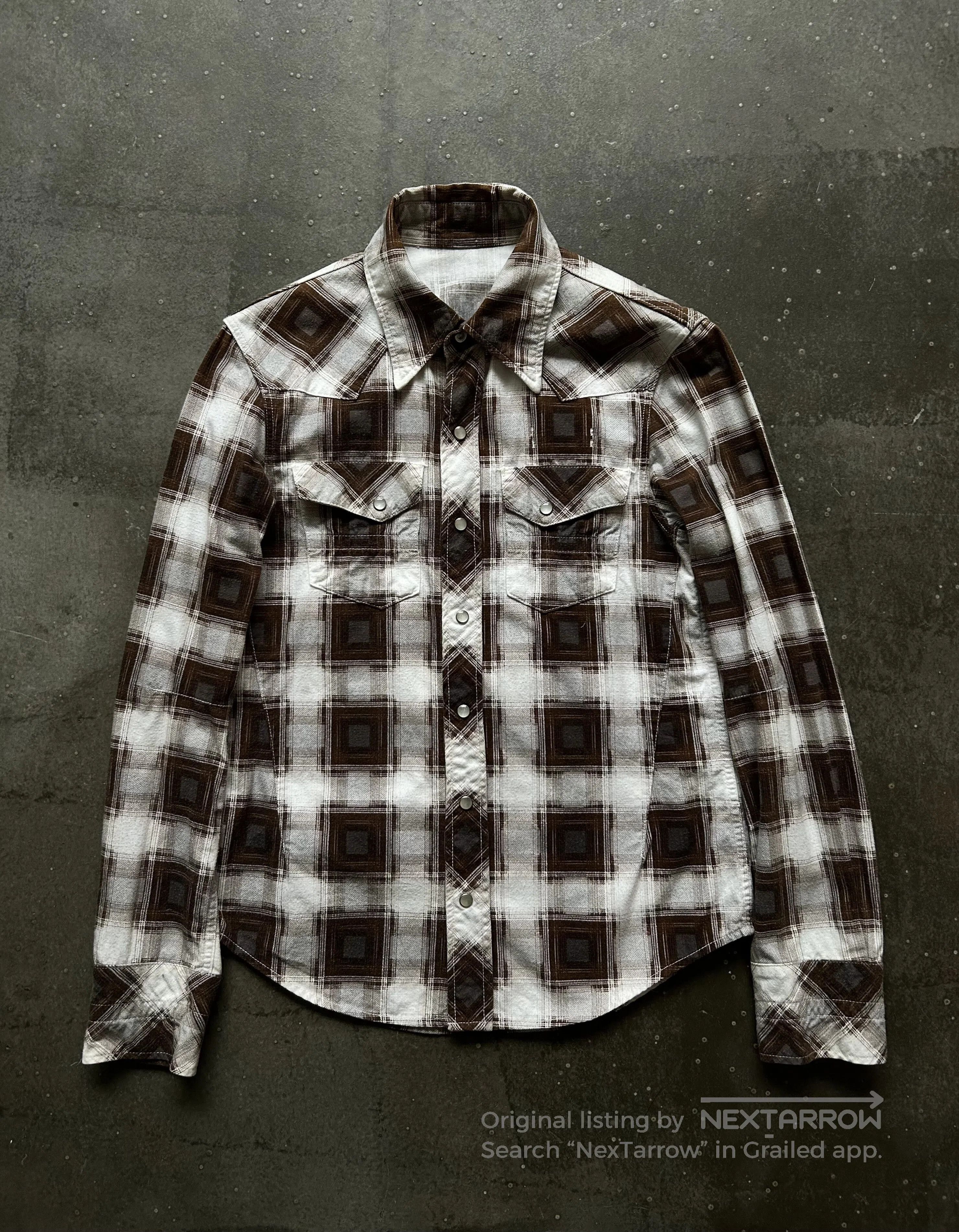 Number (N)ine Checkered Pattern Flannel Shirt. Size US M / EU 48-50 / 2 - 1 Thumbnail
