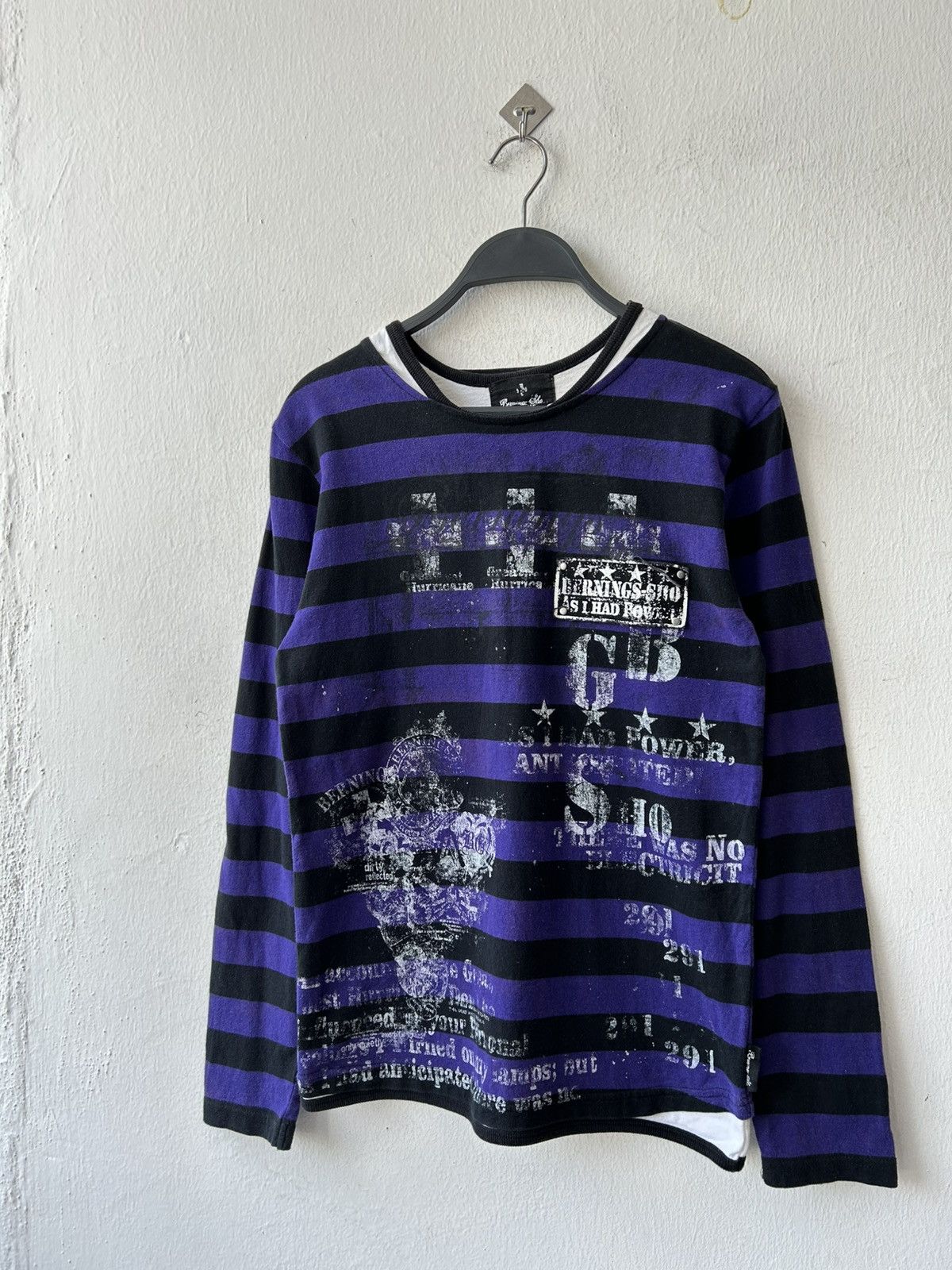 If Six Was Nine Affliction Berning Sho Long Sleeve Size US M / EU 48-50 / 2 - 3 Thumbnail