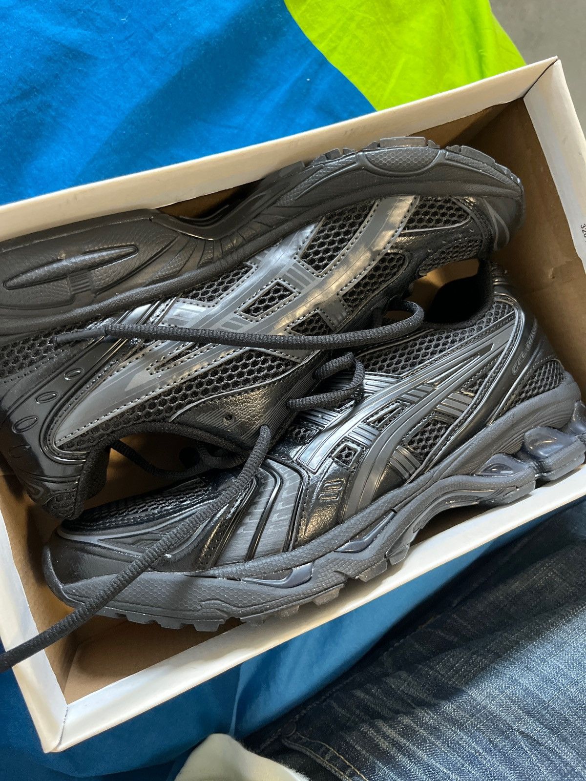 Asics × Vintage Asics Gel-Kayano 14 black graphite grey Size US 8.5 / EU 41-42 - 4 Thumbnail