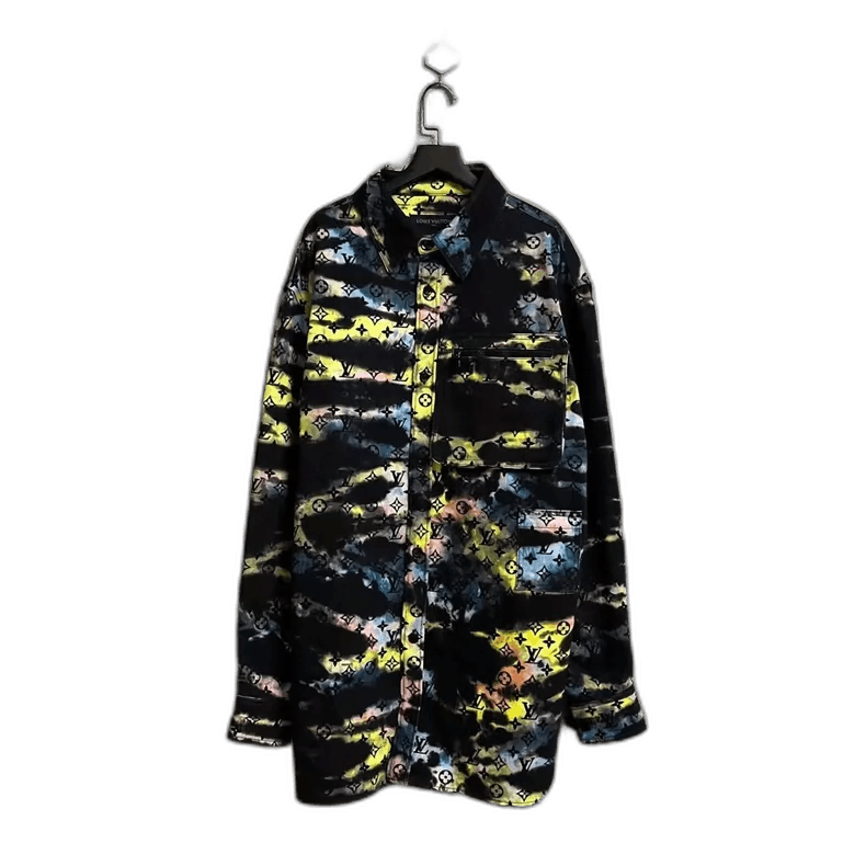 Louis Vuitton Louis Vuitton Laser Render Sunset Denim Shirt-yf Size US XXL / EU 58 / 5 - 1 Thumbnail