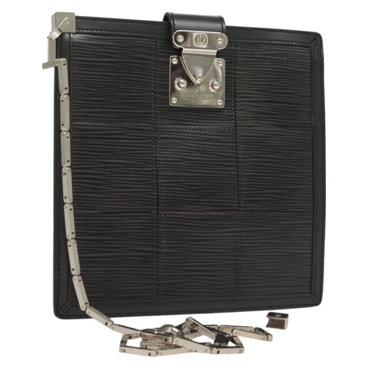 Louis Vuitton LOUIS VUITTON Epi Stretch Mojito Shoulder Bag Black M54612 Size ONE SIZE - 1 Thumbnail