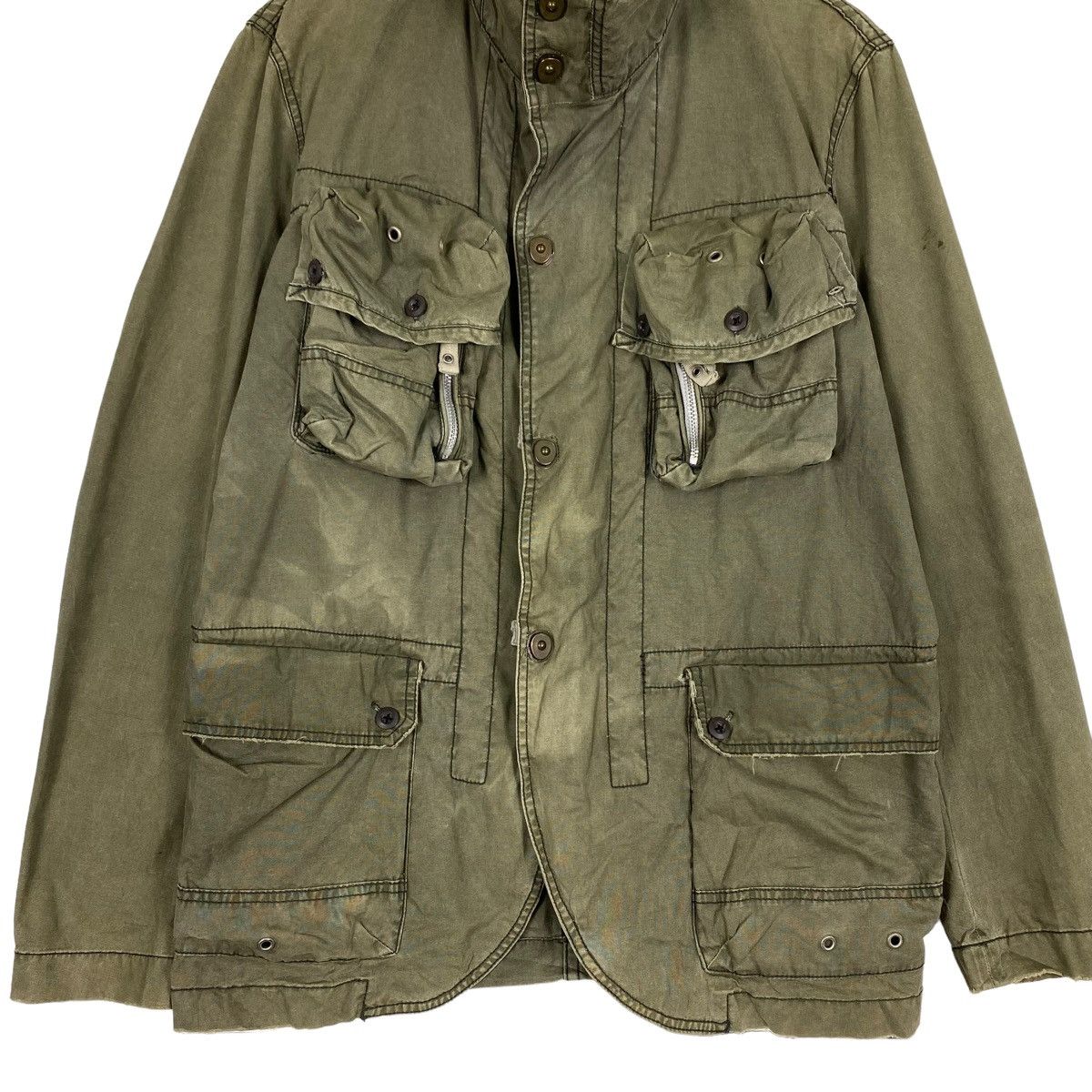 Beauty Beast × Hysteric Glamour × Japanese Brand 💥BACK NUMBER JAPAN TACTICAL FIELD JACKET Size US L / EU 52-54 / 3 - 5 Thumbnail