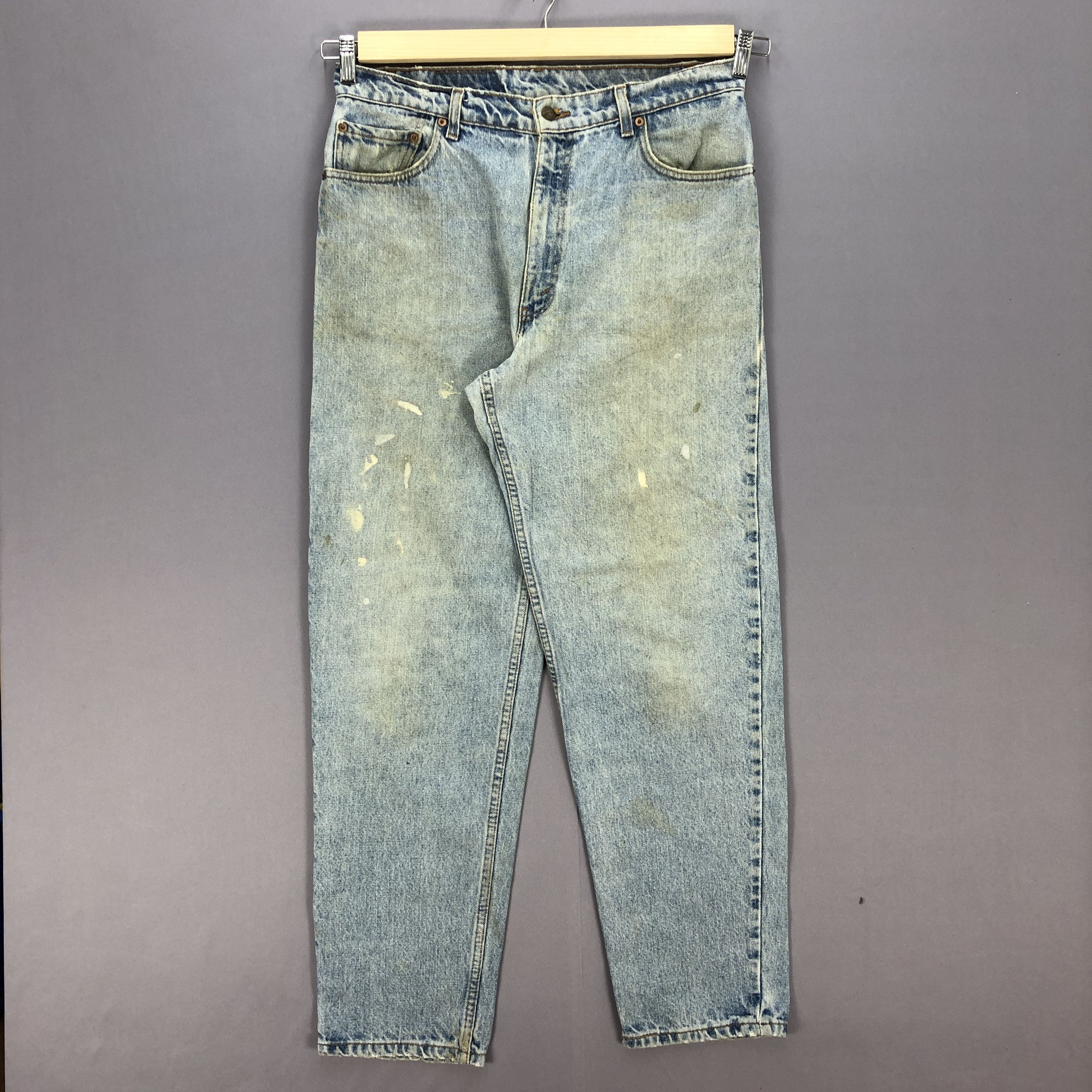 Levi's Vintage Levis Jeans Levi's 550 Sun Faded Distressed Denim Size US 34 / EU 50 - 1 Thumbnail