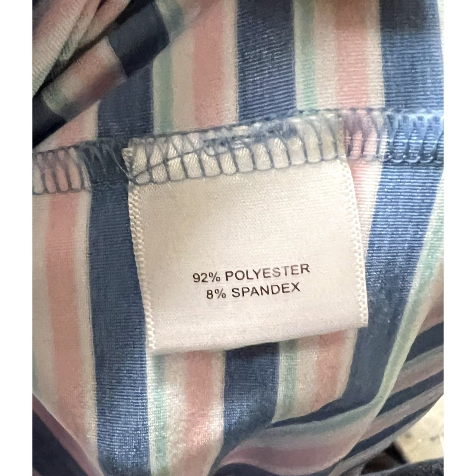 Peter Millar Peter Millar Summer Comfort Polo Shirt Striped White Blue Pink Multicolor XL Men Polo Short Sleeve Breathable Easy Care Lightweight Golf Shirt Size US XL / EU 56 / 4 - 3 Thumbnail