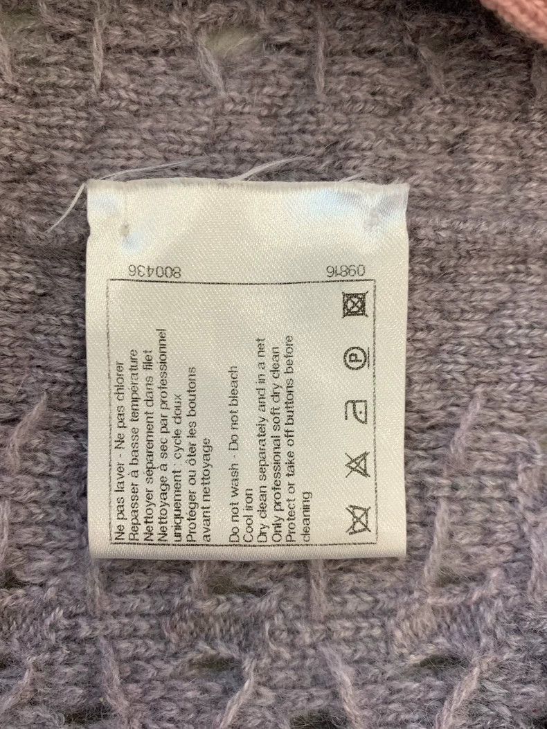 Chanel Chanel Gray Pink Wool Cardigan Sweater Size XS / US 0-2 / IT 36-38 - 6 Thumbnail
